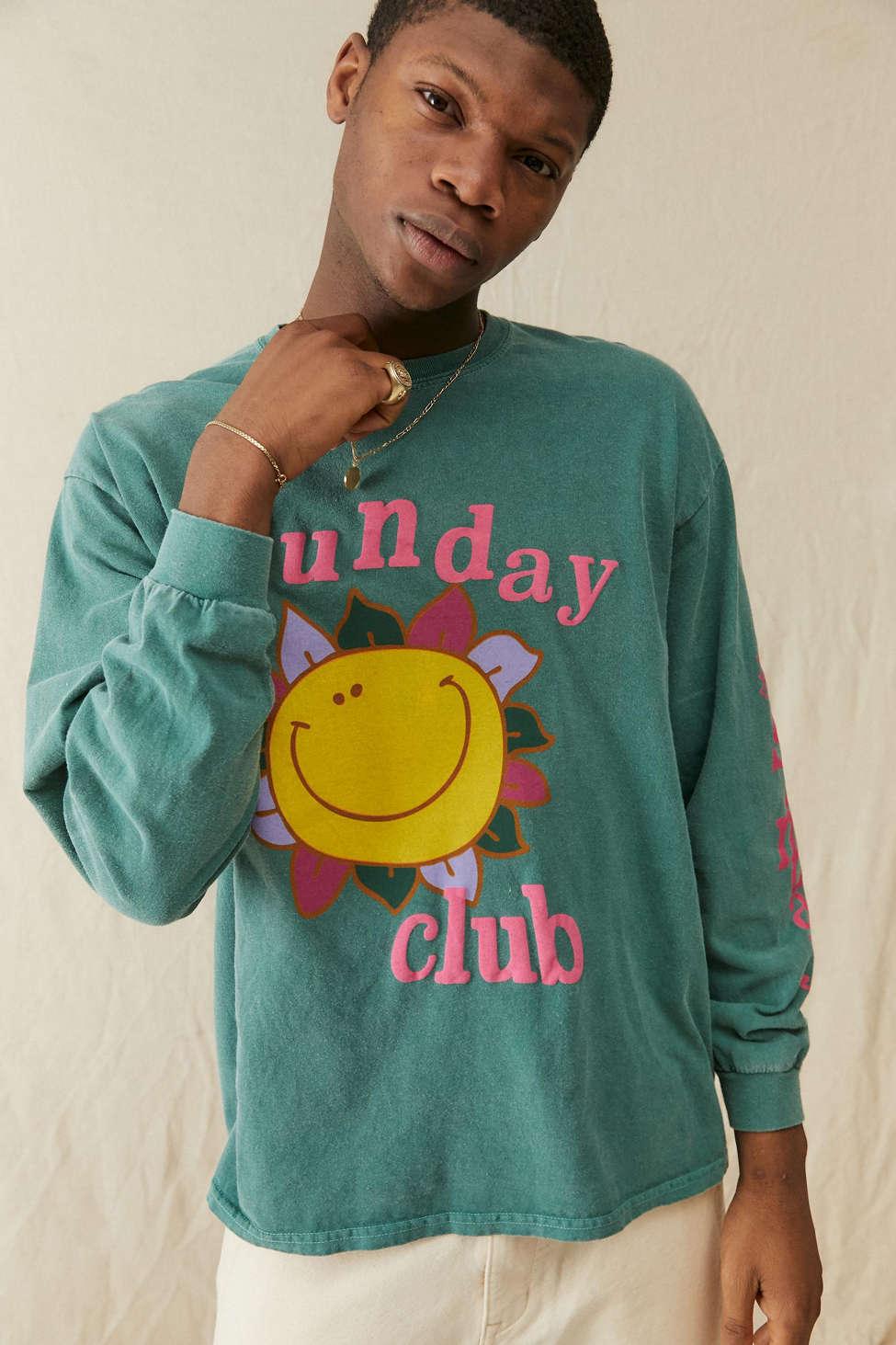 PURP UO Purple Sunday Club Sweatshirt, 51% OFF