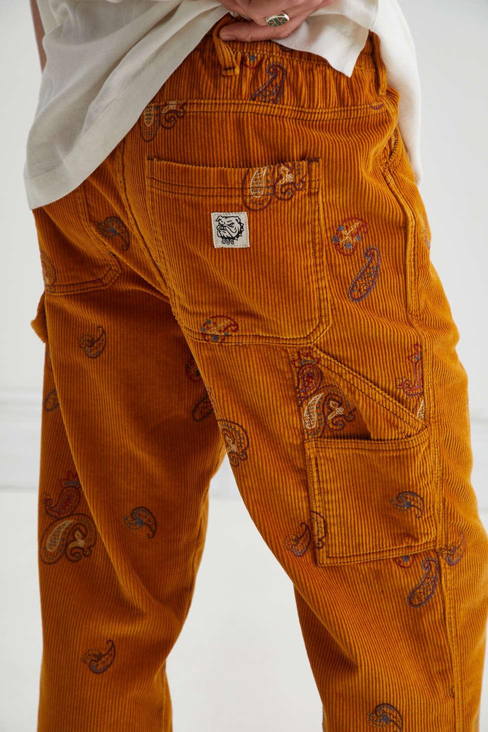 BDG Embroidered Corduroy Painter Pant 