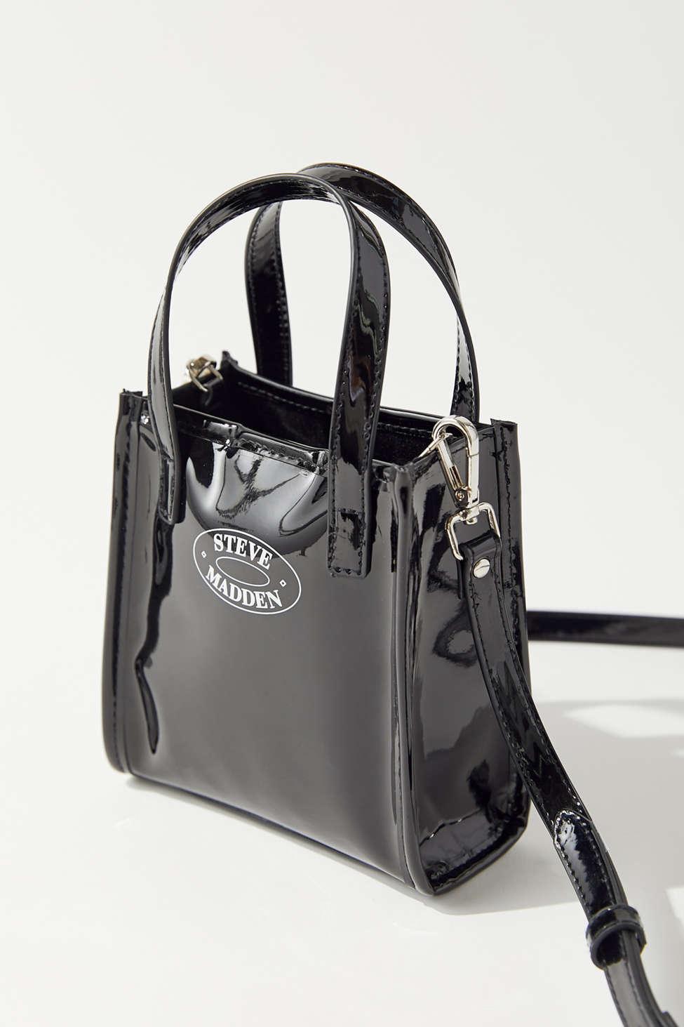 Steve Madden Uo Exclusive Mini Shopper Tote Bag in Black