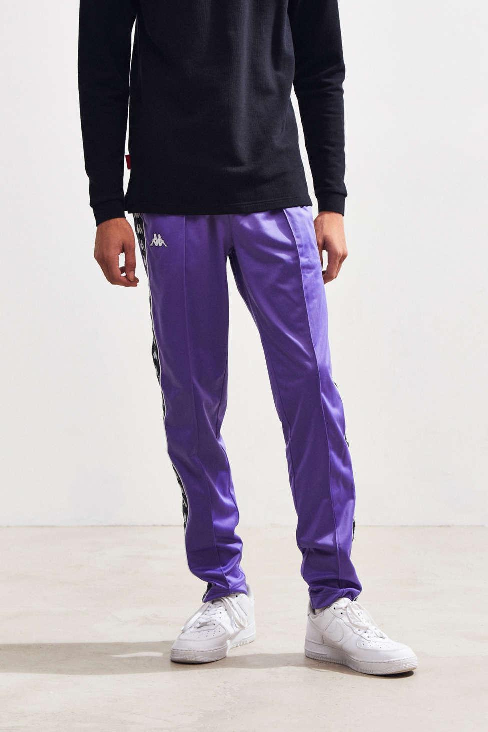 greb indsigelse anker Kappa Synthetic Banda Astoria Slim Track Pant in Purple for Men - Lyst