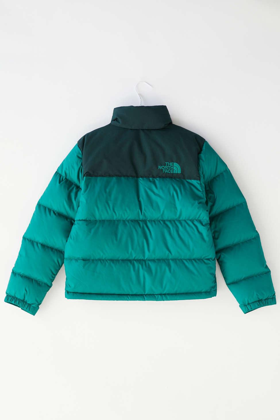 The North Face Eco Nuptse Puffer Jacket in Dark Green (Green) - Lyst