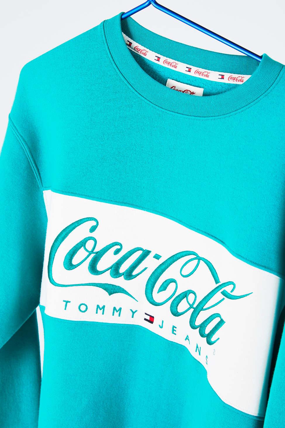 tommy hilfiger sweatshirt coca cola