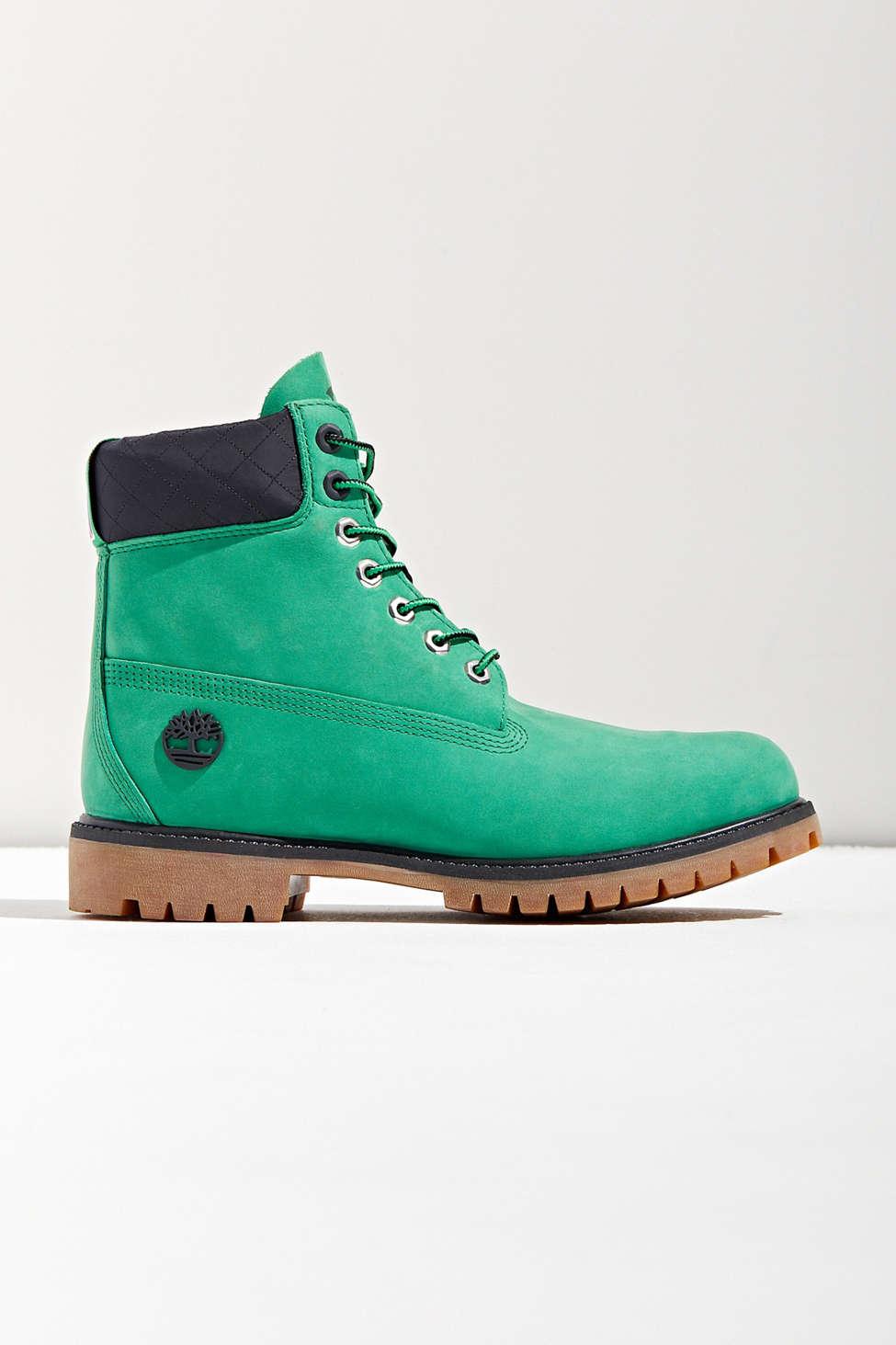Timberland Leather Timberland X Nba 6" Boston Celtics Boot in Green for Men  - Lyst