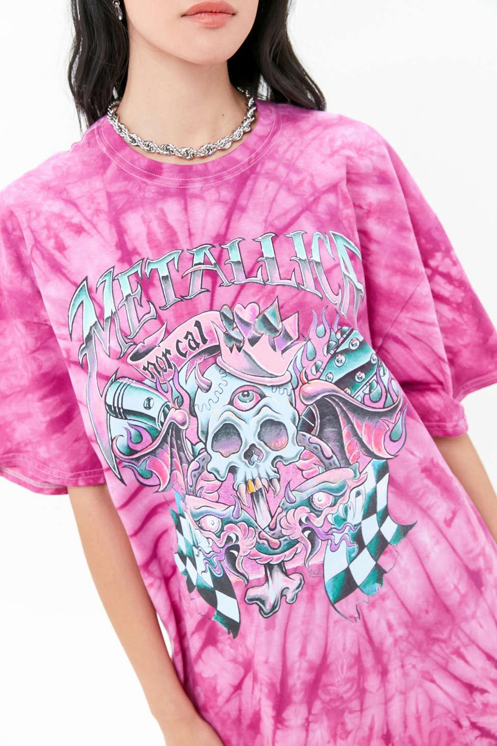 metallica shirt dress