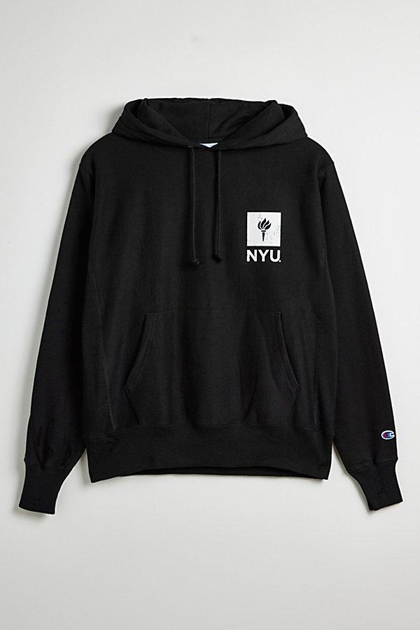 Black champion hoodie urban outfitters sales