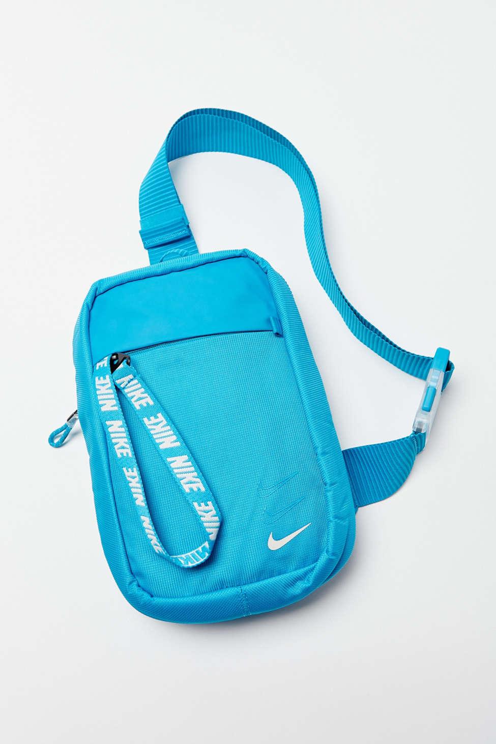 nike sling bag blue