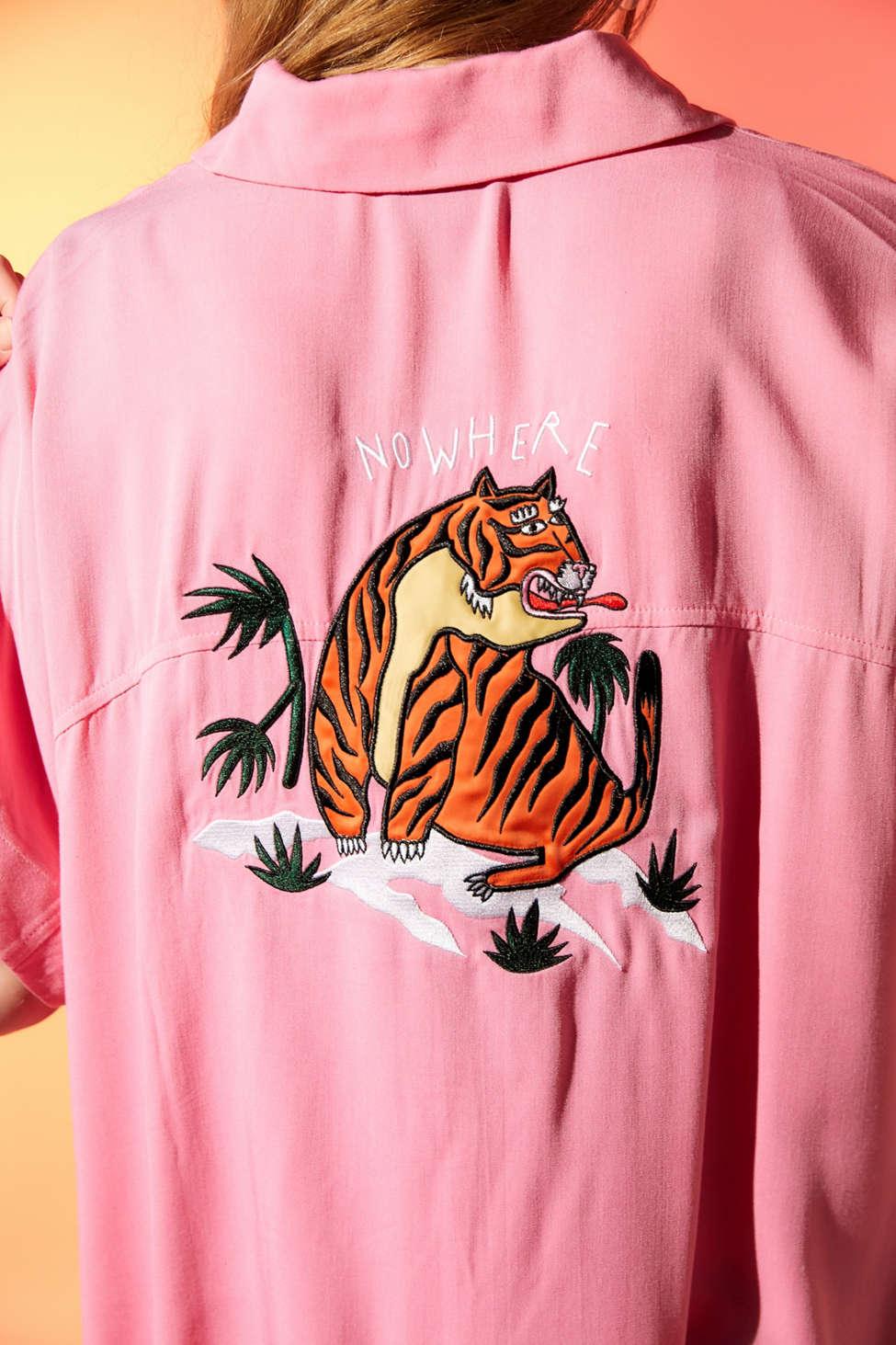 lovesick tiger face monokini