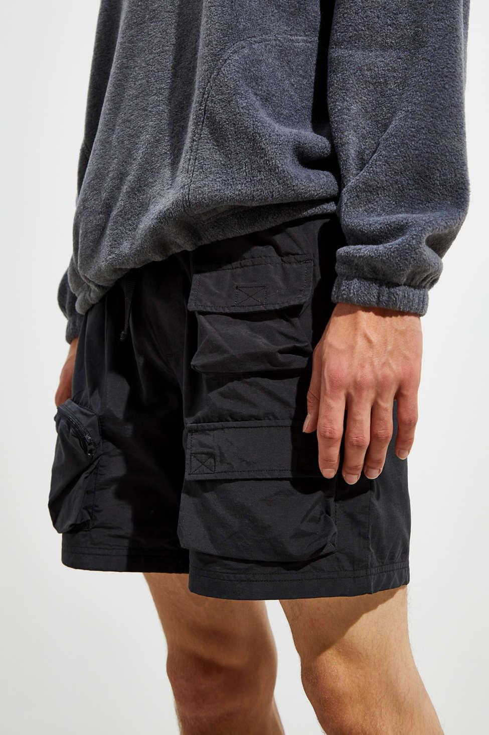 Urban Outfitters Uo Utility Cargo Short in Black for Men | Lyst