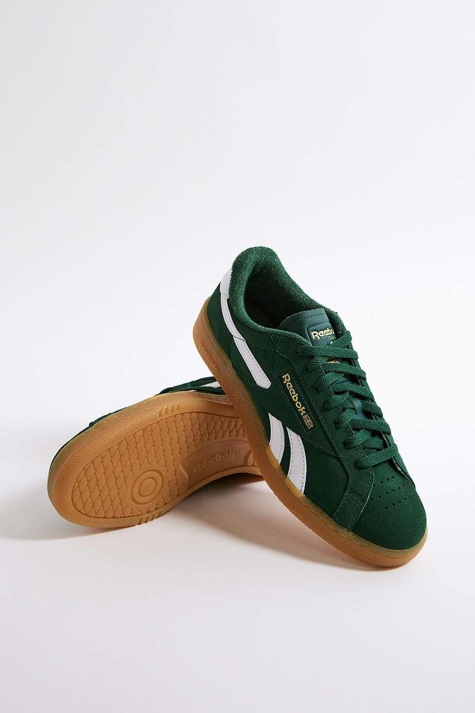 Reebok Club C Green Grounds Trainers Lyst UK