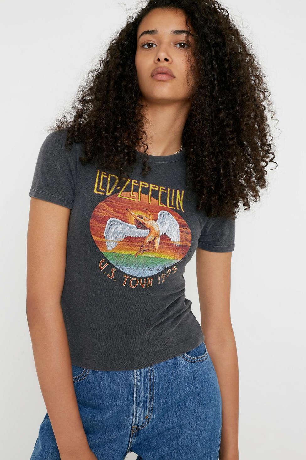 Urban Outfitters Cotton Uo Led Zeppelin Baby T-shirt - Lyst