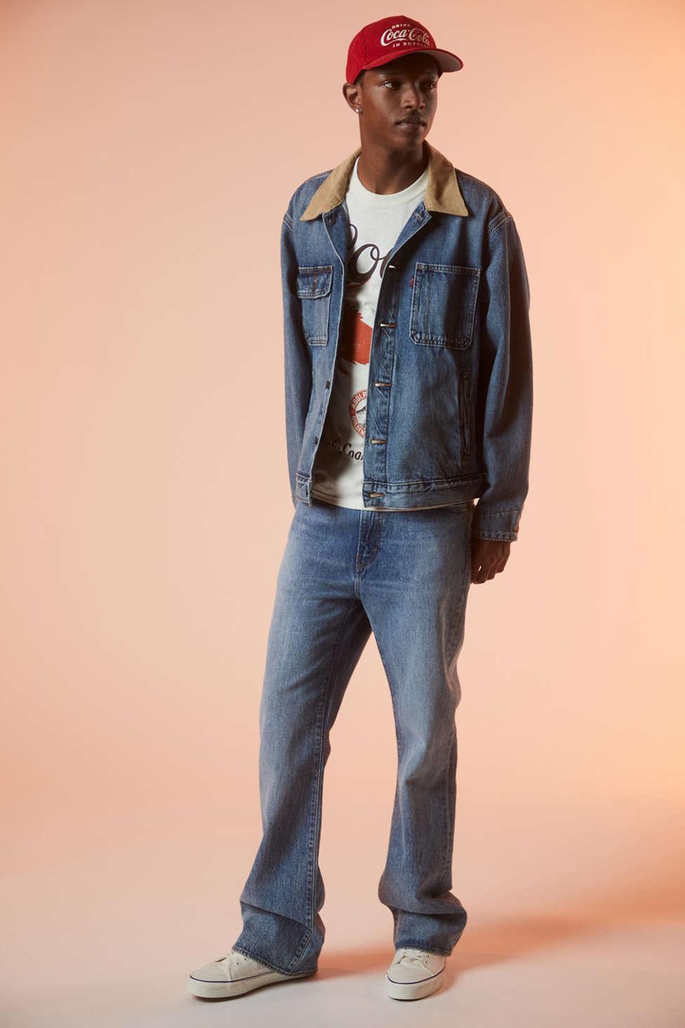 Levi's Sunset Denim Trucker Jacket in Blue for Men | Lyst