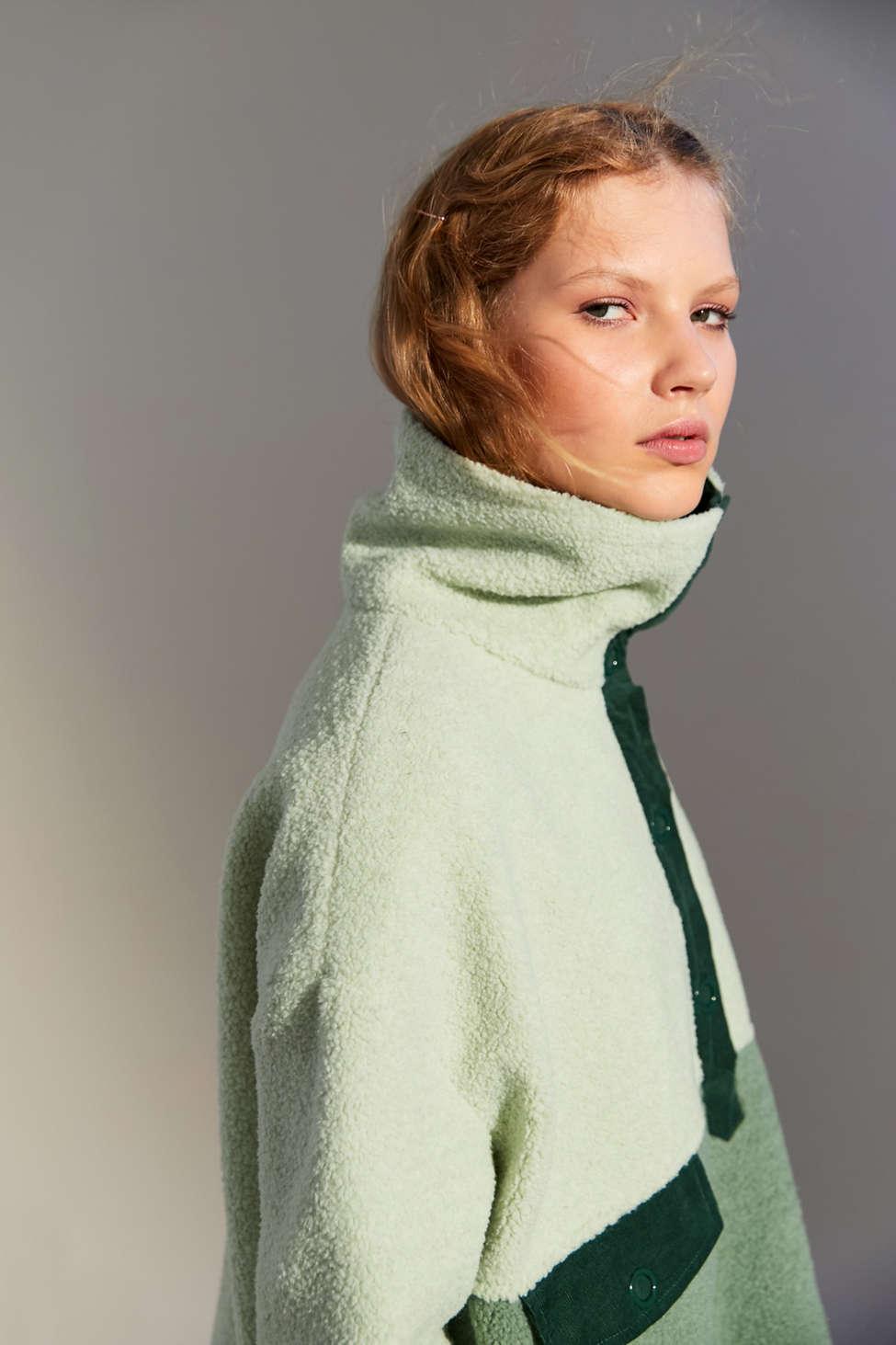 teddy jacket pullover