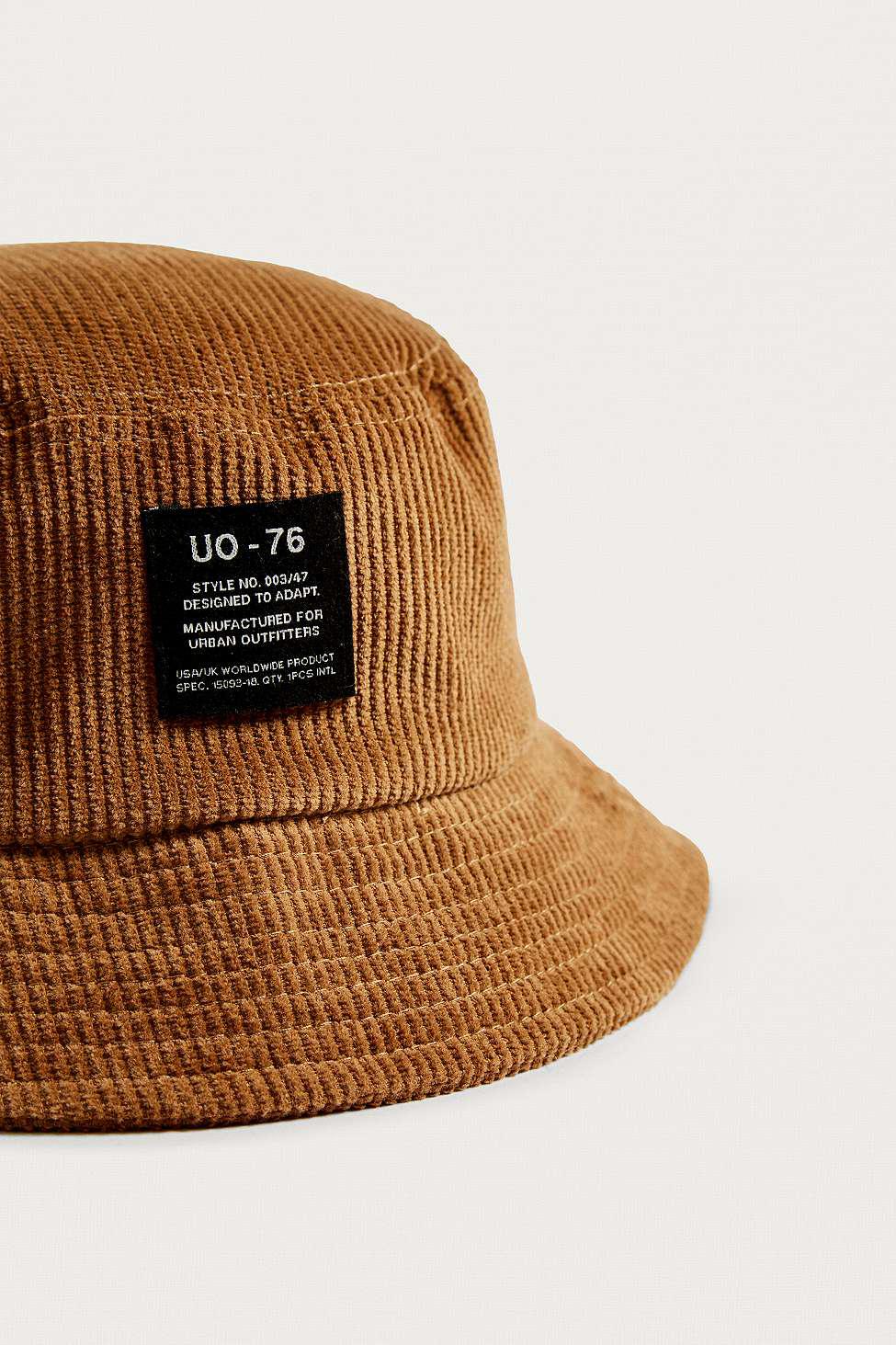 mens corduroy bucket hat