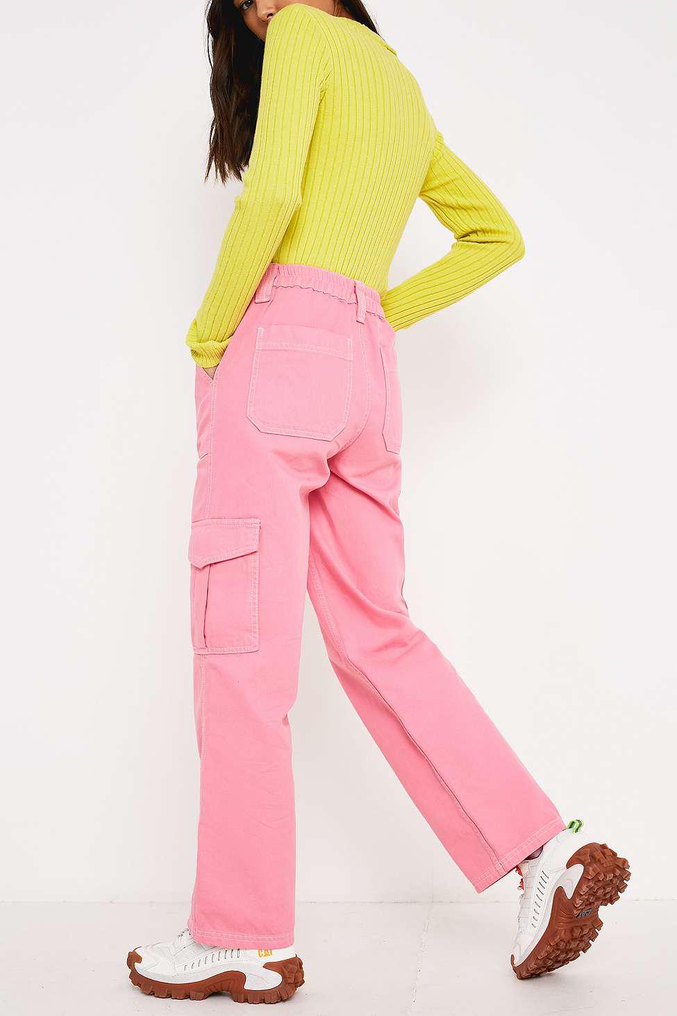 bdg pink jeans