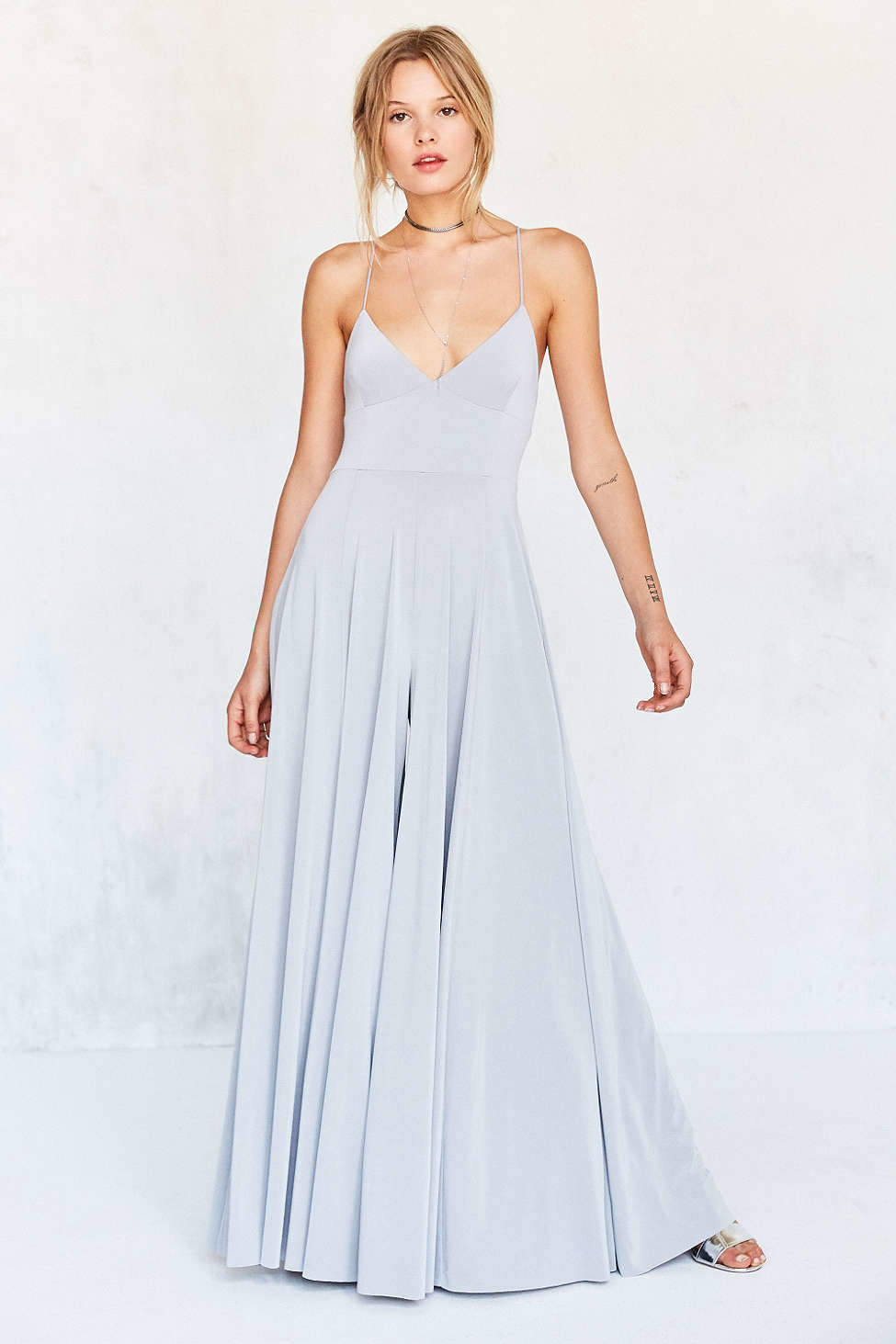 extreme wide leg jumpsuit