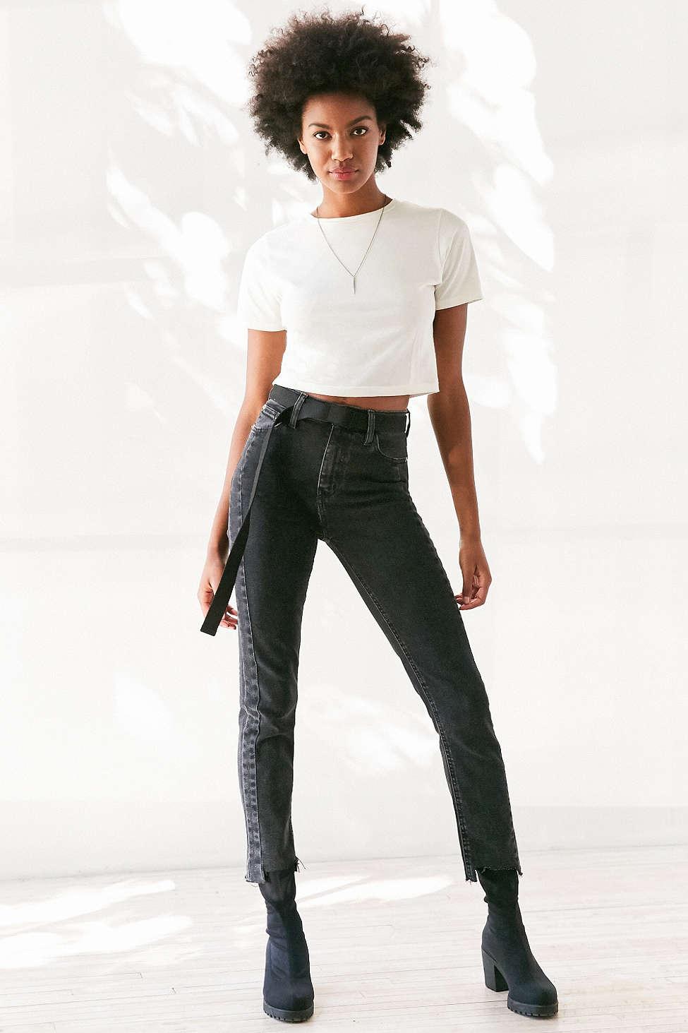 bdg girlfriend high rise jeans