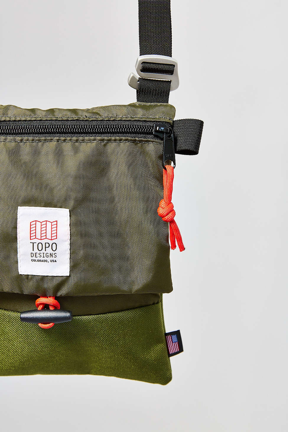 Topo Designs Canvas Rover Micro Crossbody Bag in Green Lyst