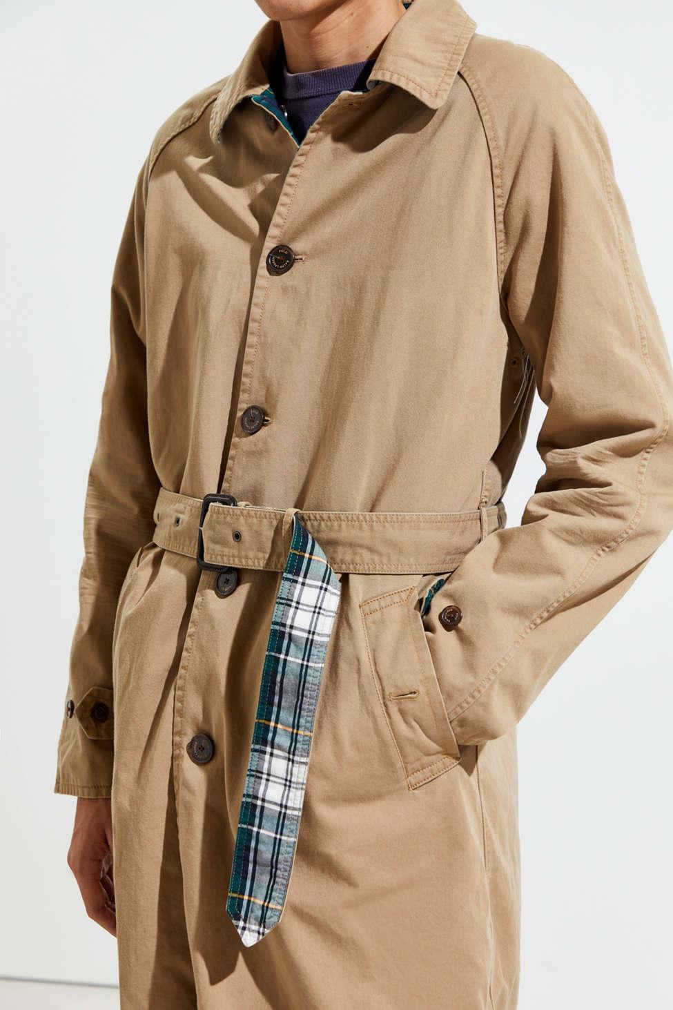 Polo Ralph Lauren Cotton Reversible Trench Coat for Men | Lyst