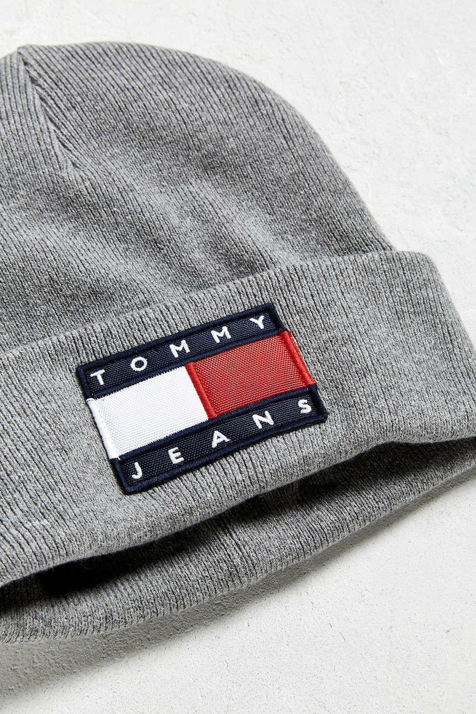 Tommy Hilfiger Denim Tommy Jeans For Uo '90s Beanie in Grey (Gray 