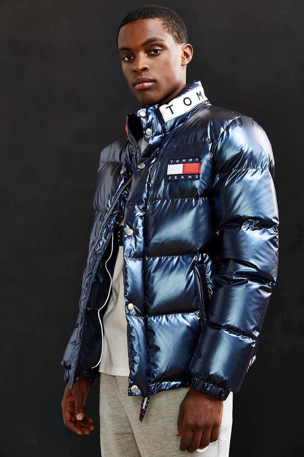 Tommy Hilfiger Tommy For Uo '90s Down Puffer in Blue for Men | Lyst