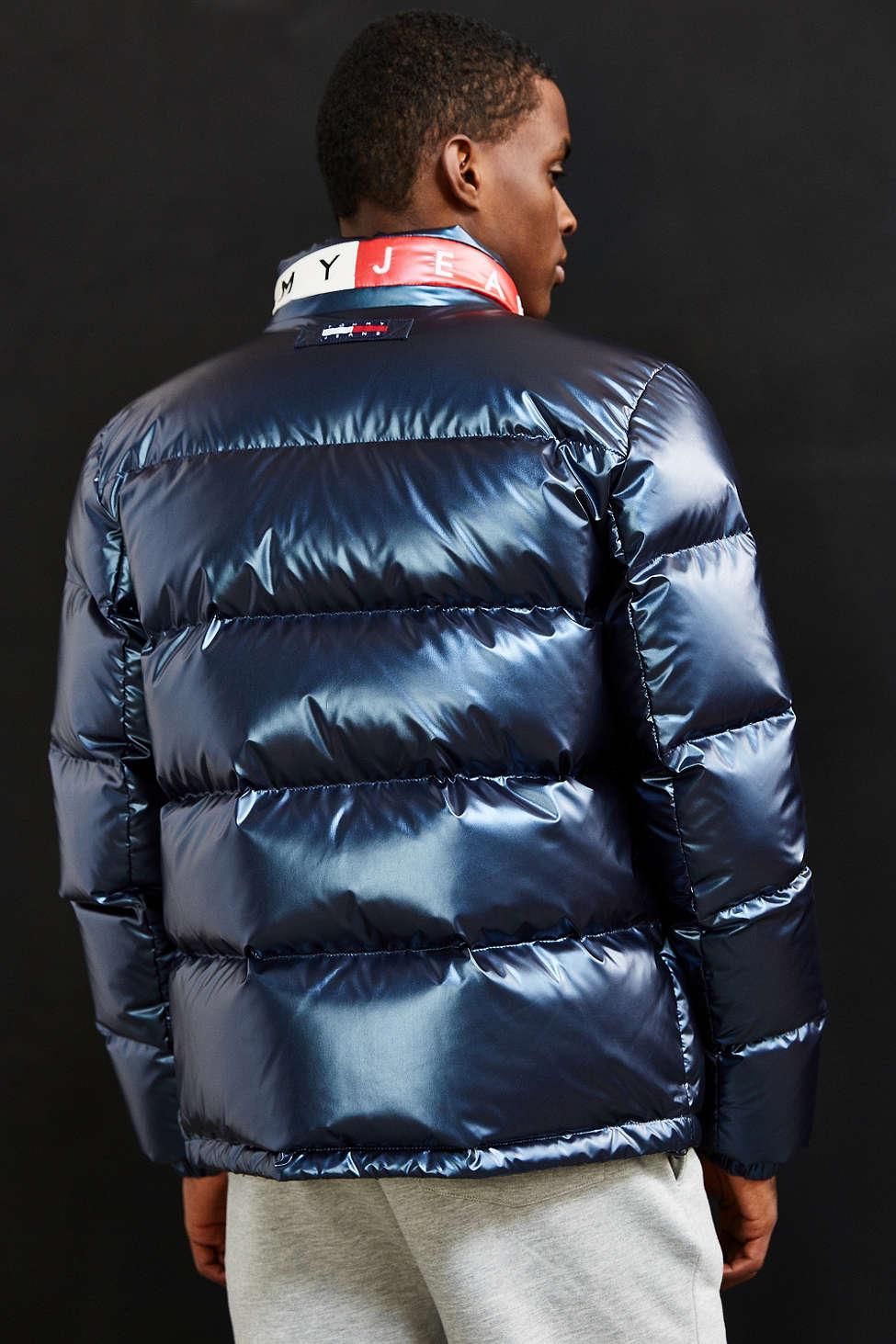 Hilfiger Tommy Jeans For Uo '90s Down Puffer Jacket in Blue for Men | Lyst
