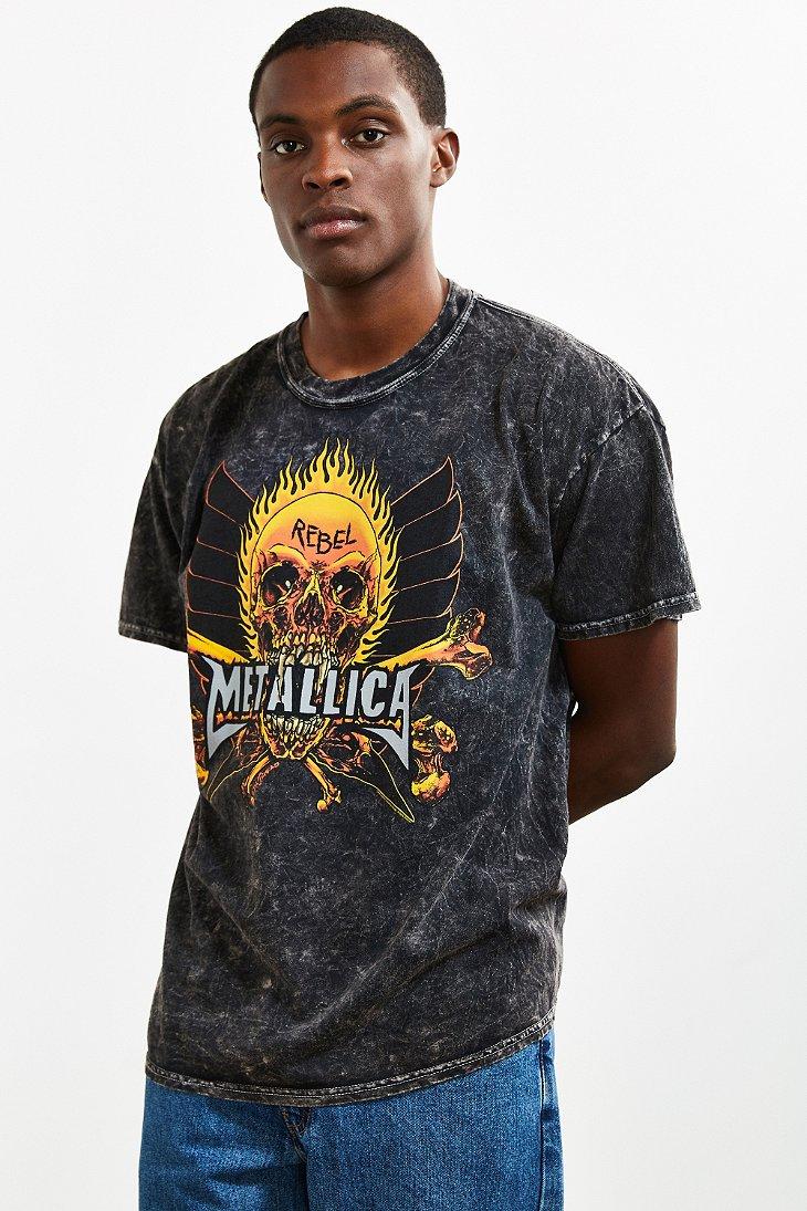 urban outfitters metallica shirt