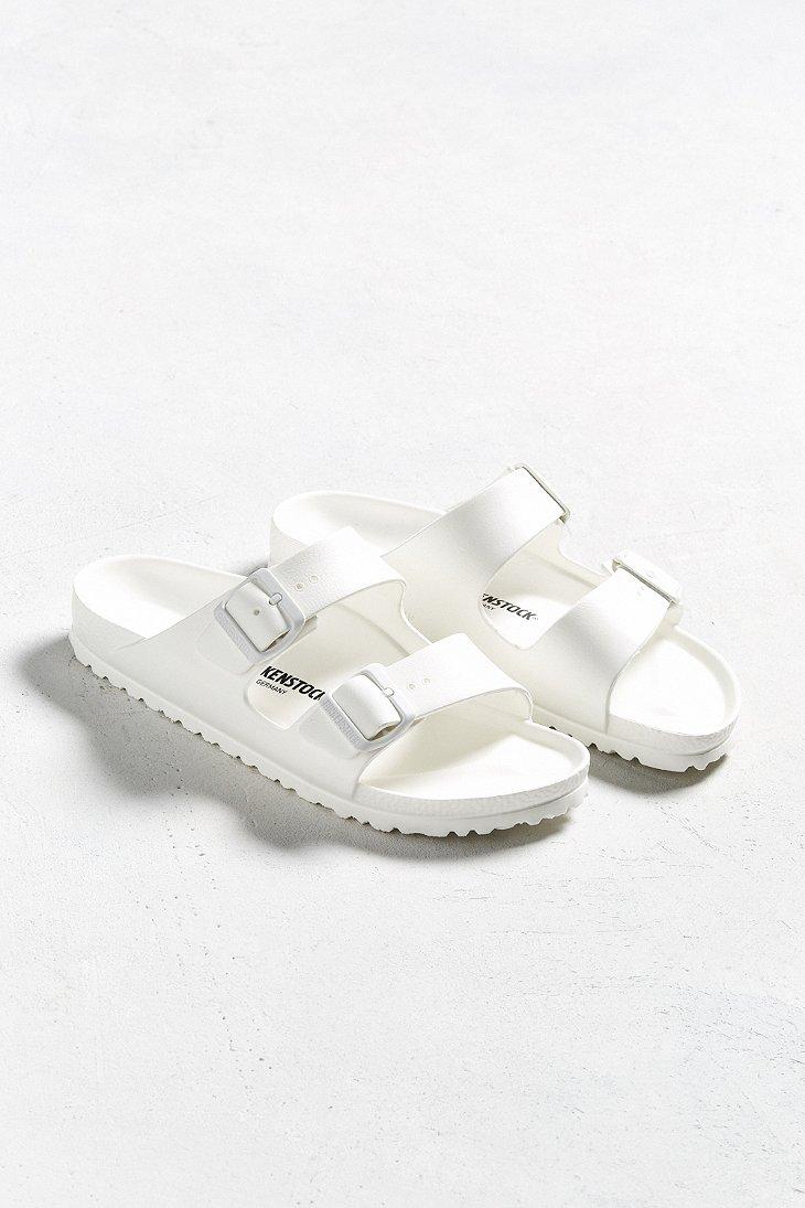 birkenstock arizona white rubber