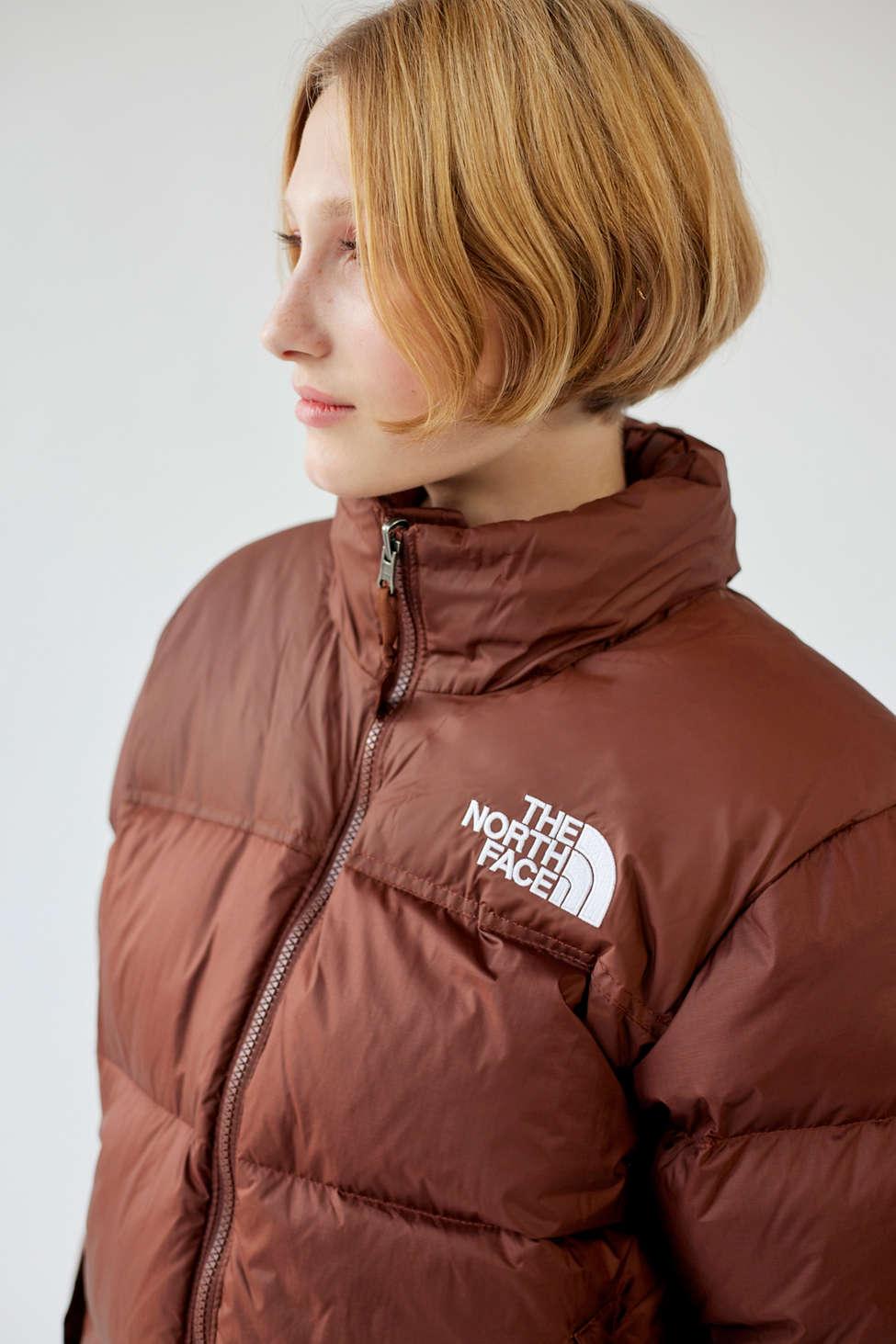 The North Face 1996-version Nylon Nuptse Jacket in Brown | Lyst
