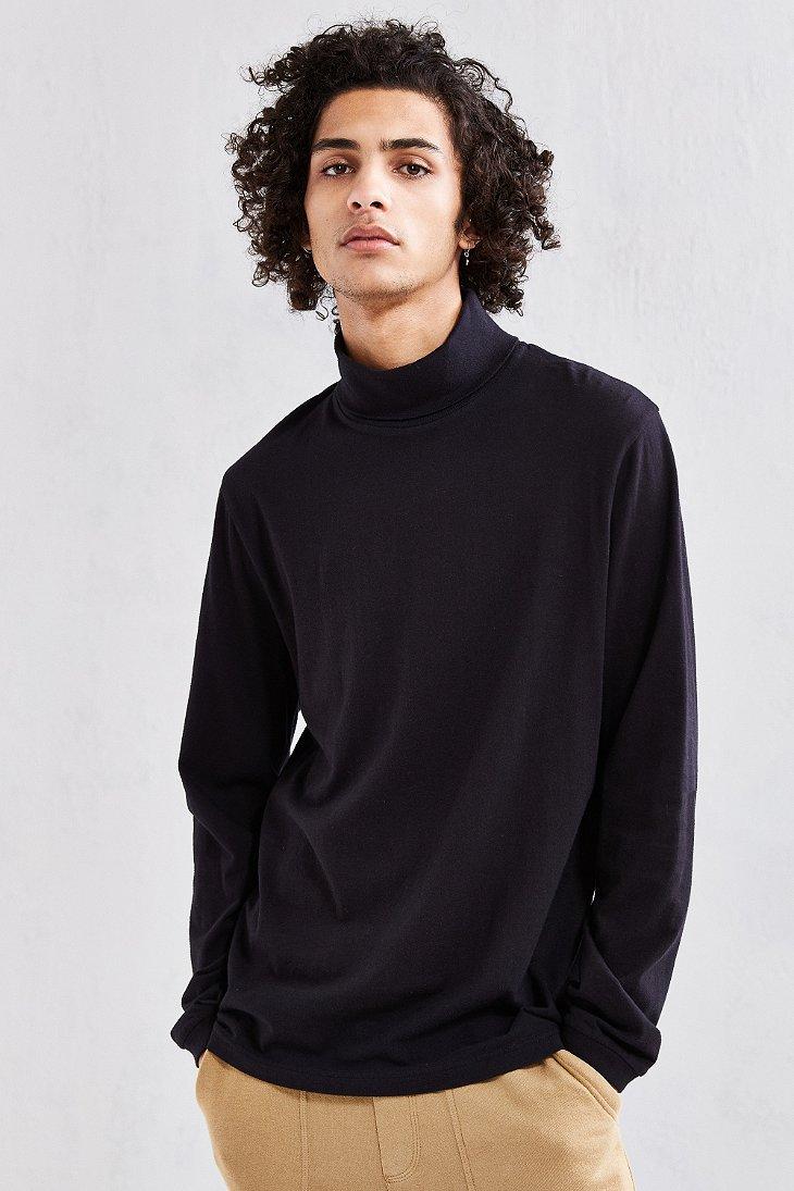 turtleneck shirt with coat