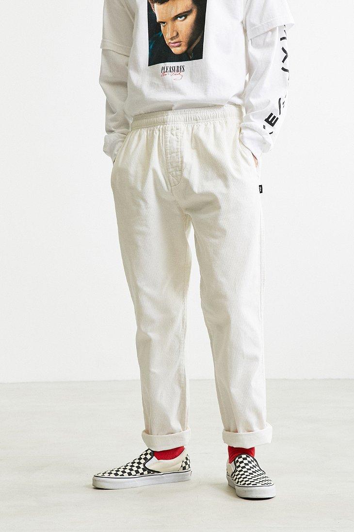 mens white beach pants