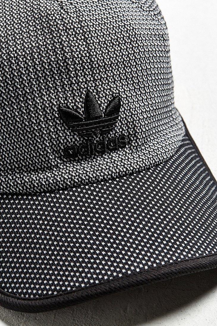 adidas Originals Synthetic Primeknit Precurve Baseball Hat in Black for Men  | Lyst