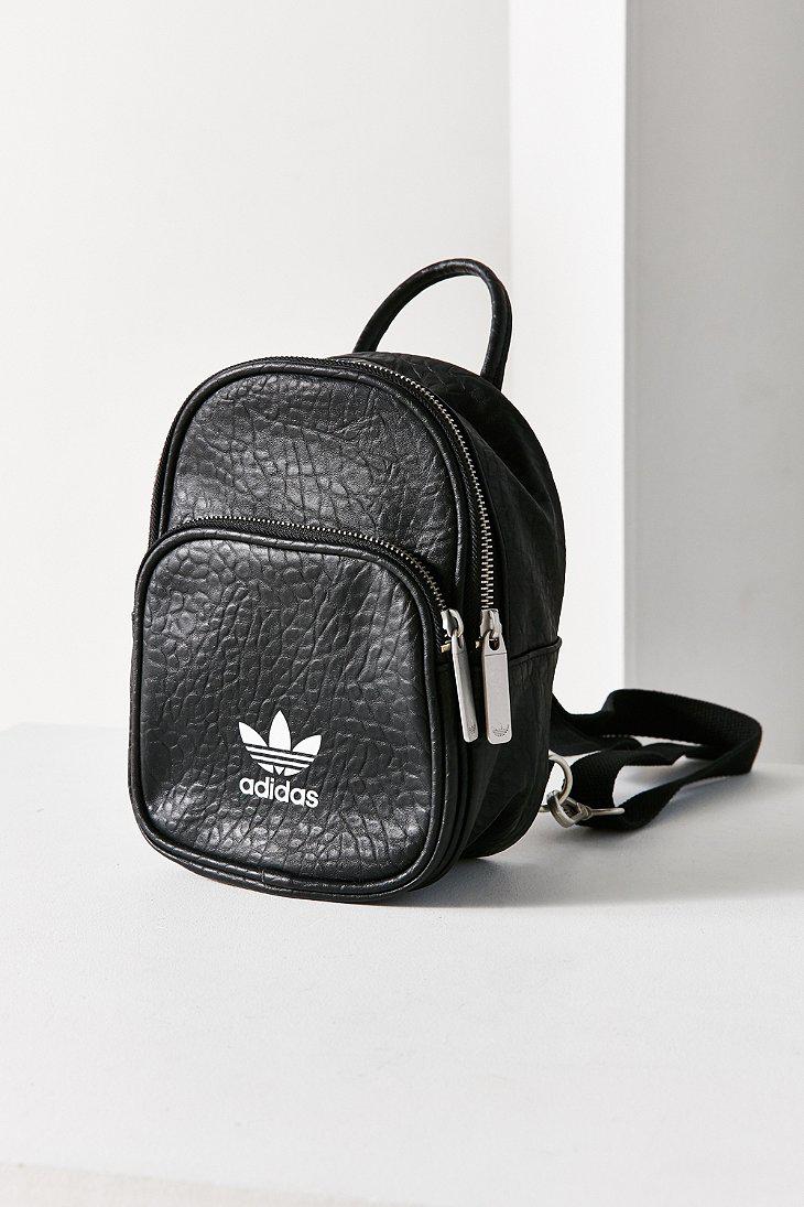 adidas mini leather backpack