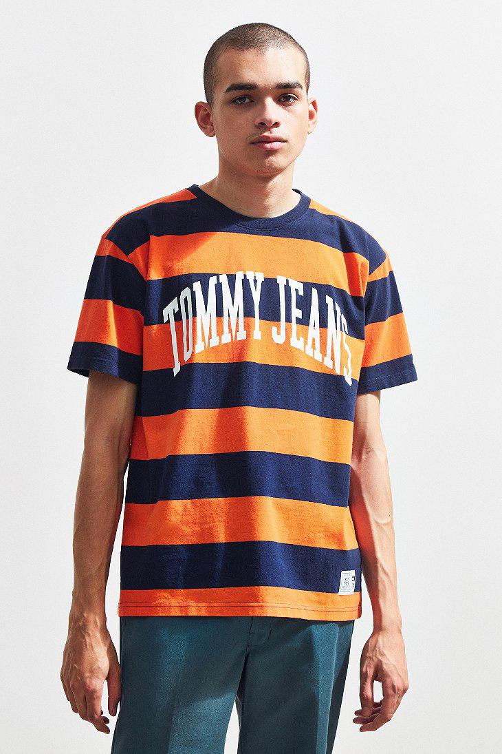 tommy jeans striped
