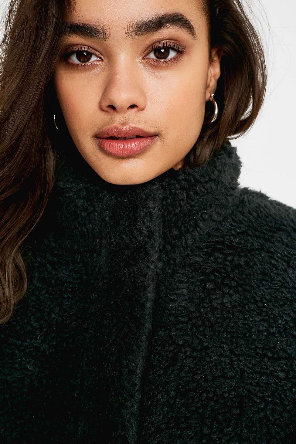 calvin klein jeans polar fleece puffer jacket