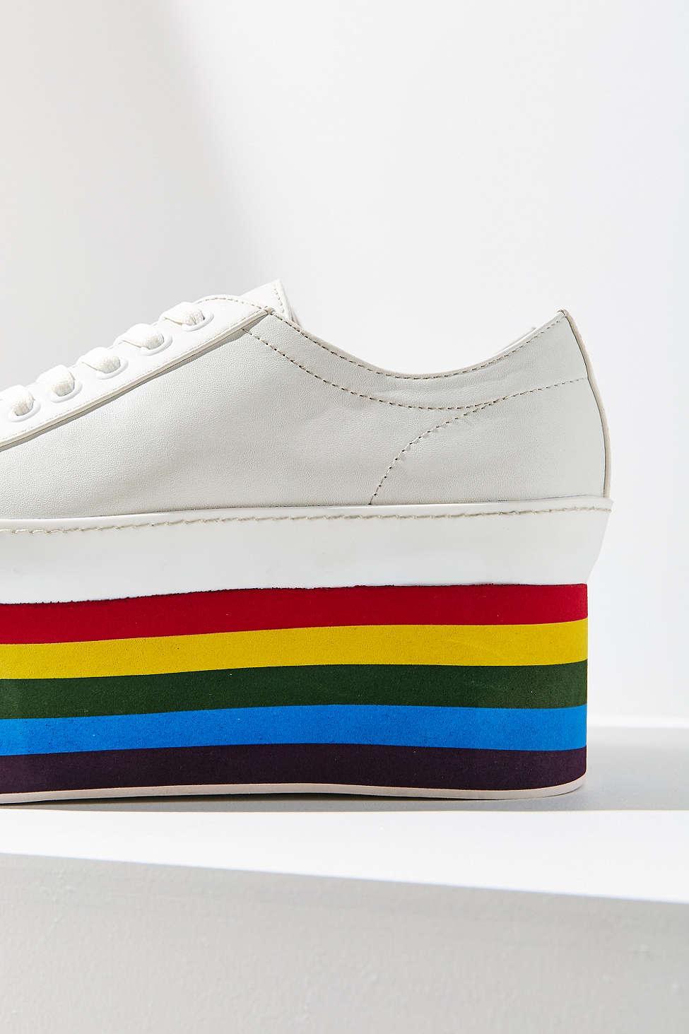 Jeffrey Campbell Rainbow Platform Sneaker | Lyst