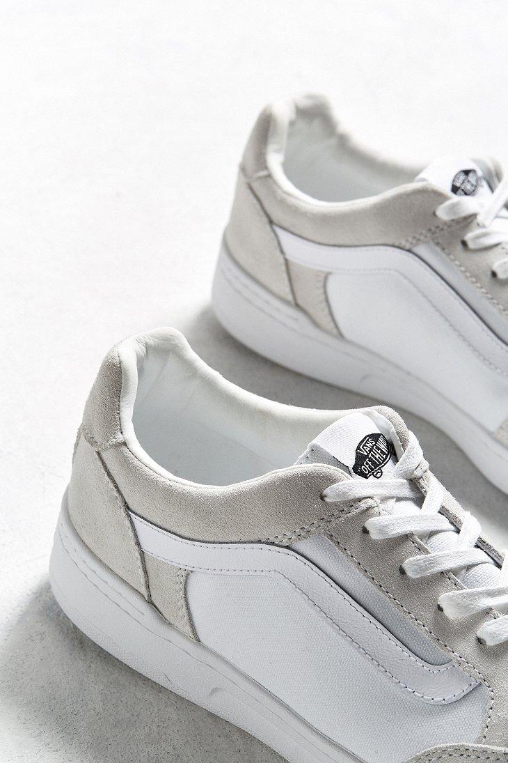 vans highland sneaker white and pink