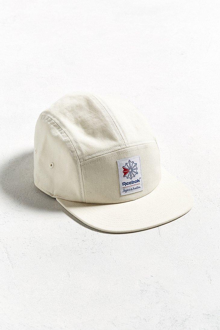 Reebok Foundation 5-panel Hat in White for Men | Lyst
