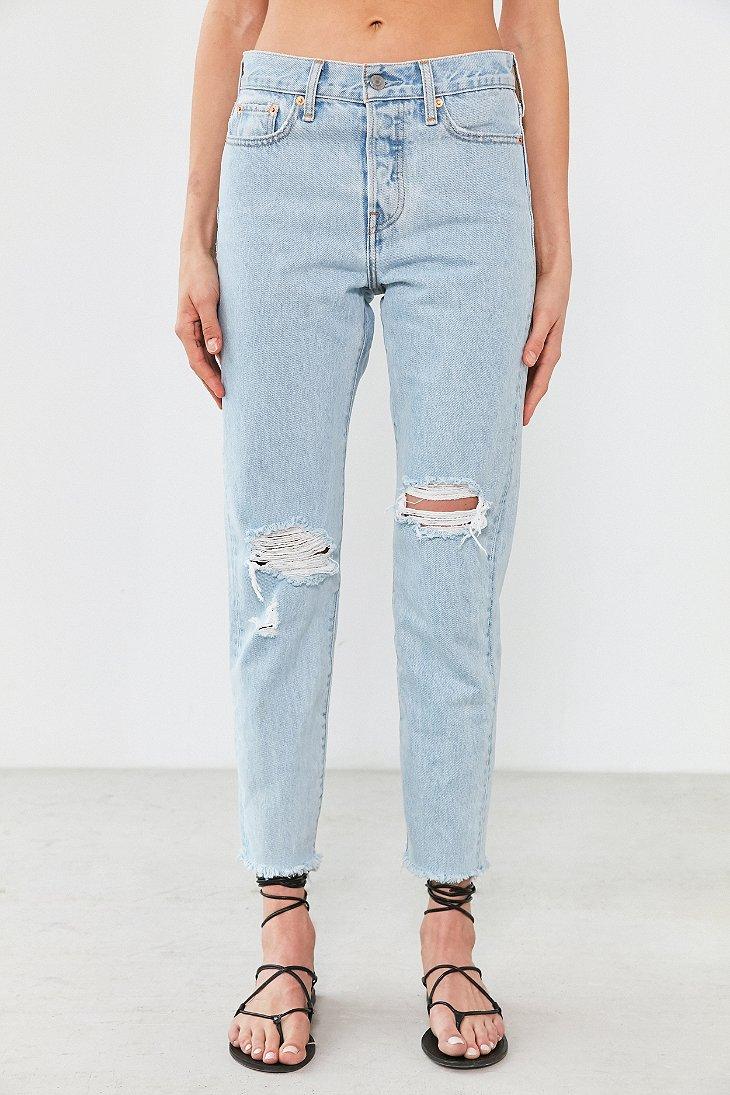 Levi's Wedgie High-rise Jean - Kiss Off in Blue | Lyst