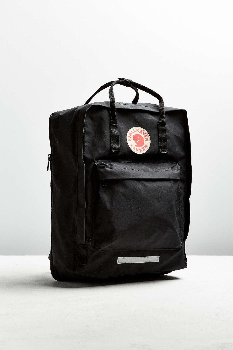 Fjallraven Maxi Kanken Backpack in Black for Men | Lyst