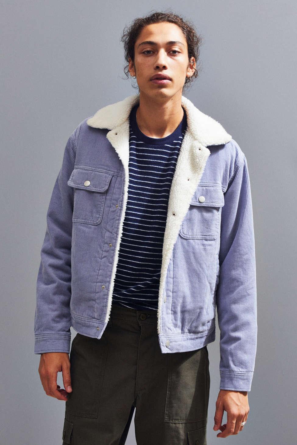 bdg sherpa corduroy jacket