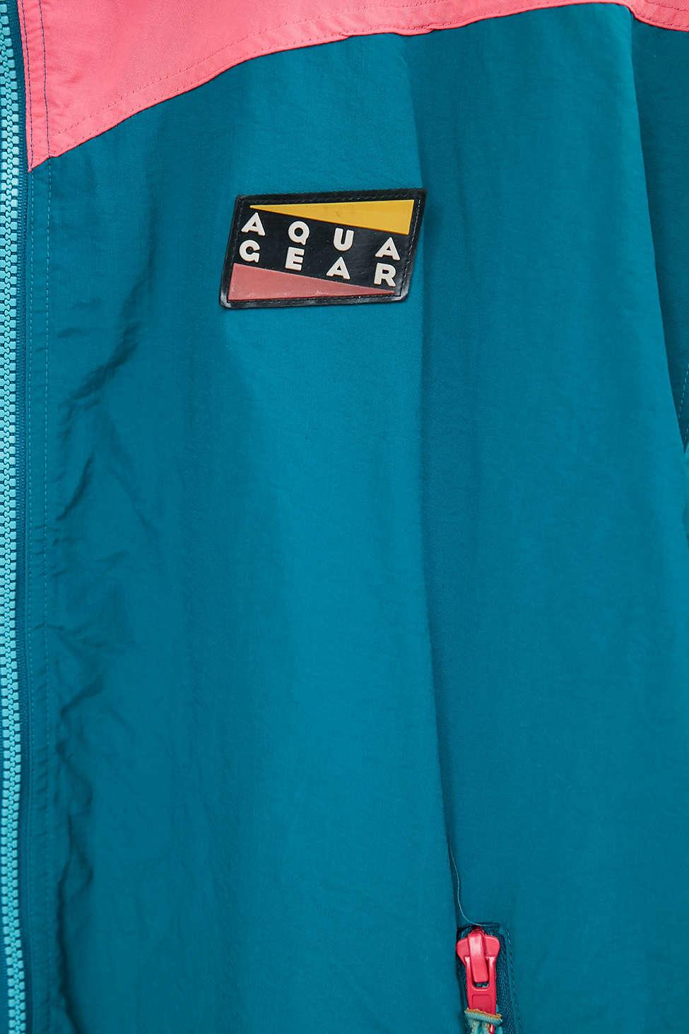 Urban Renewal Vintage Nike Aqua Gear Windbreaker Jacket in Blue Lyst