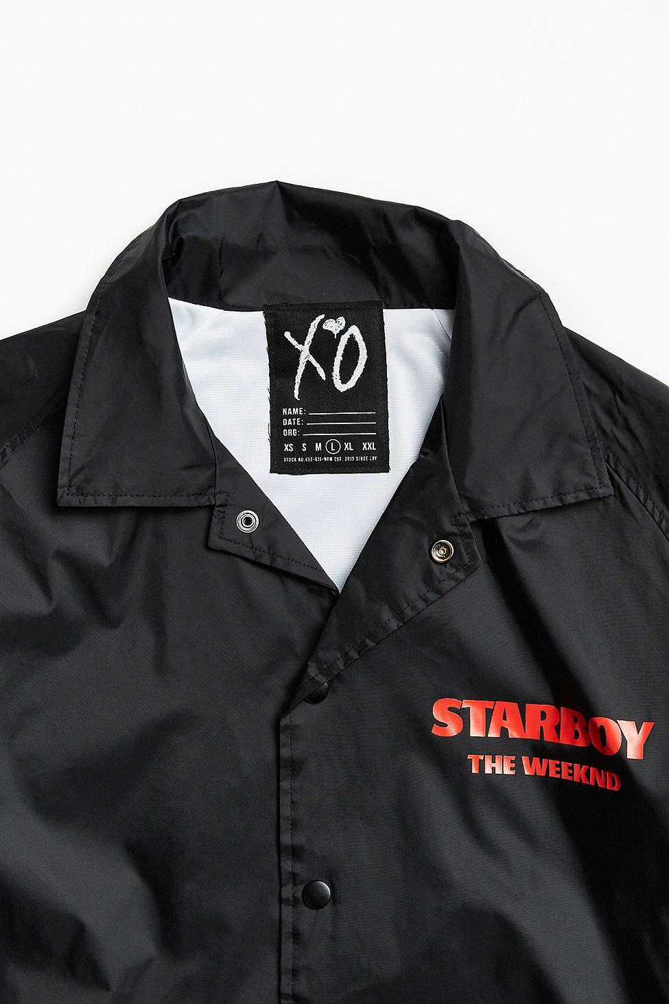 Urban Outfitters The Weeknd Starboy Graphic Coach Jacket in Black for Men |  Lyst