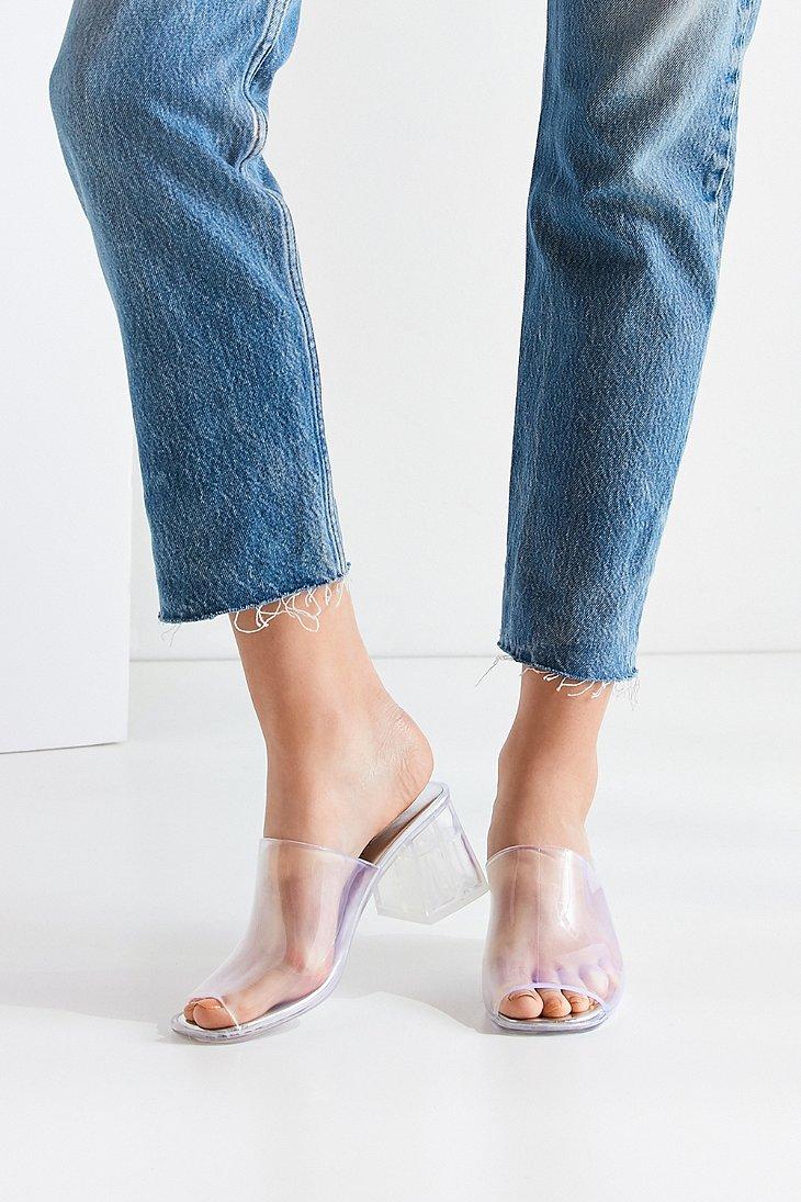 Jeffrey Campbell Rubber Petra Mule in 