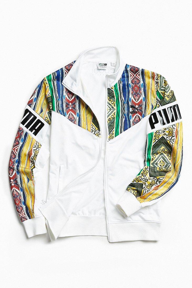 PUMA X Coogi Track Jacket in White for Men | Lyst