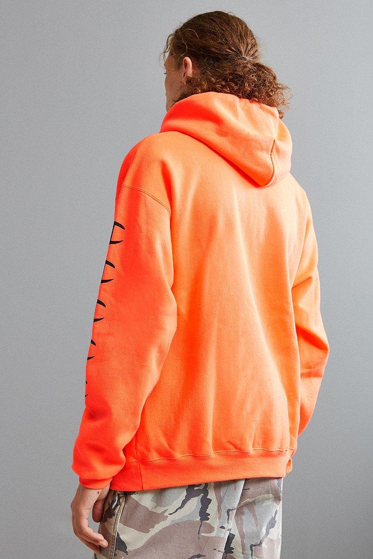 Champion Cotton Repeat Eco Hoodie Sweatshirt in Orange for Men | Lyst