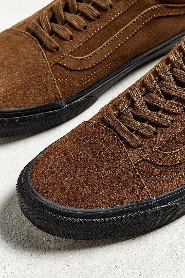 vans shoes for men black and brown