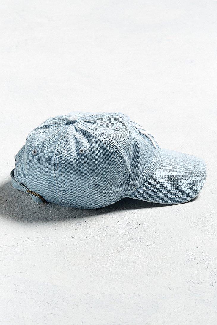47 Brand New York Yankees Denim Baseball Hat in Blue for Men | Lyst