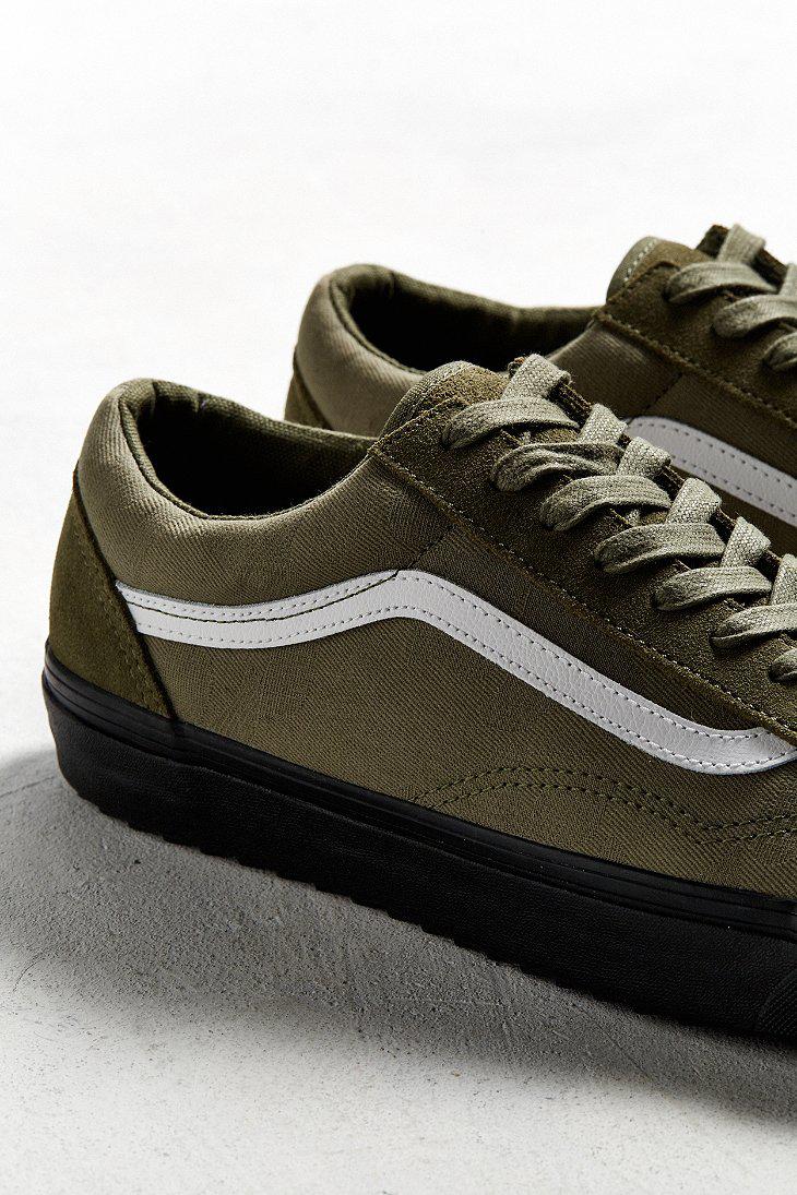 vans old skool olive