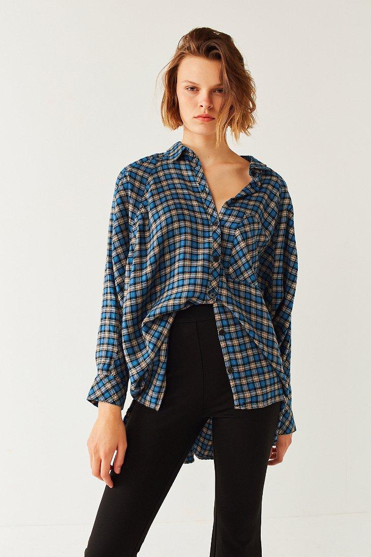 BDG Brendan Cozy Flannel Button-down 