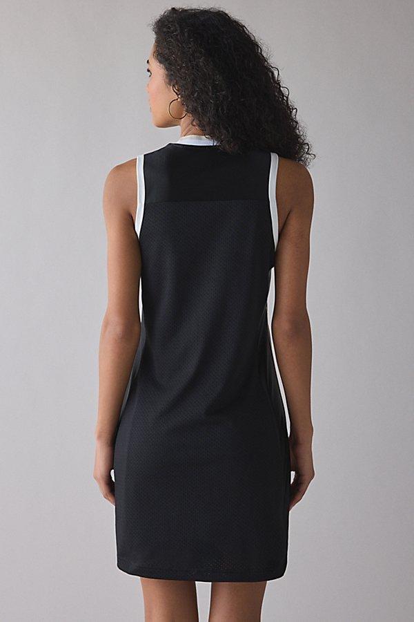adidas Stadium Sleeveless Mesh Mini Dress in Black | Lyst